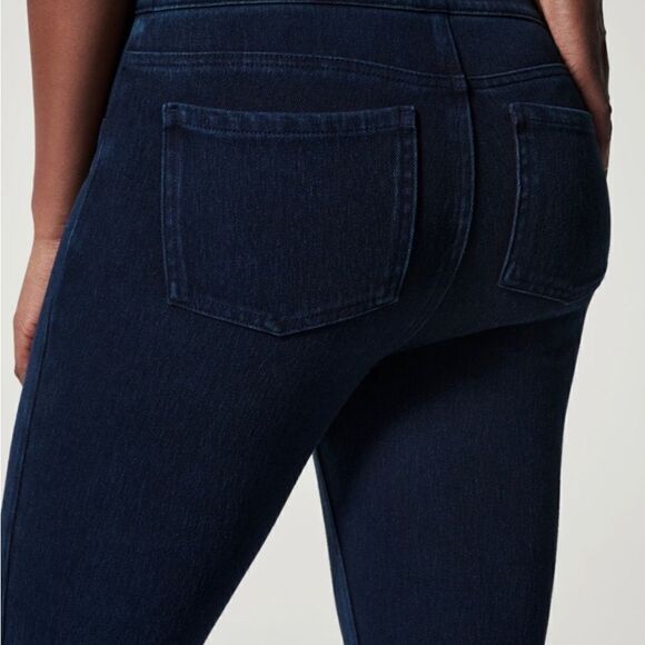 NWT SPANXS Jean-ish leggings blue size Large - Picture 3 of 7